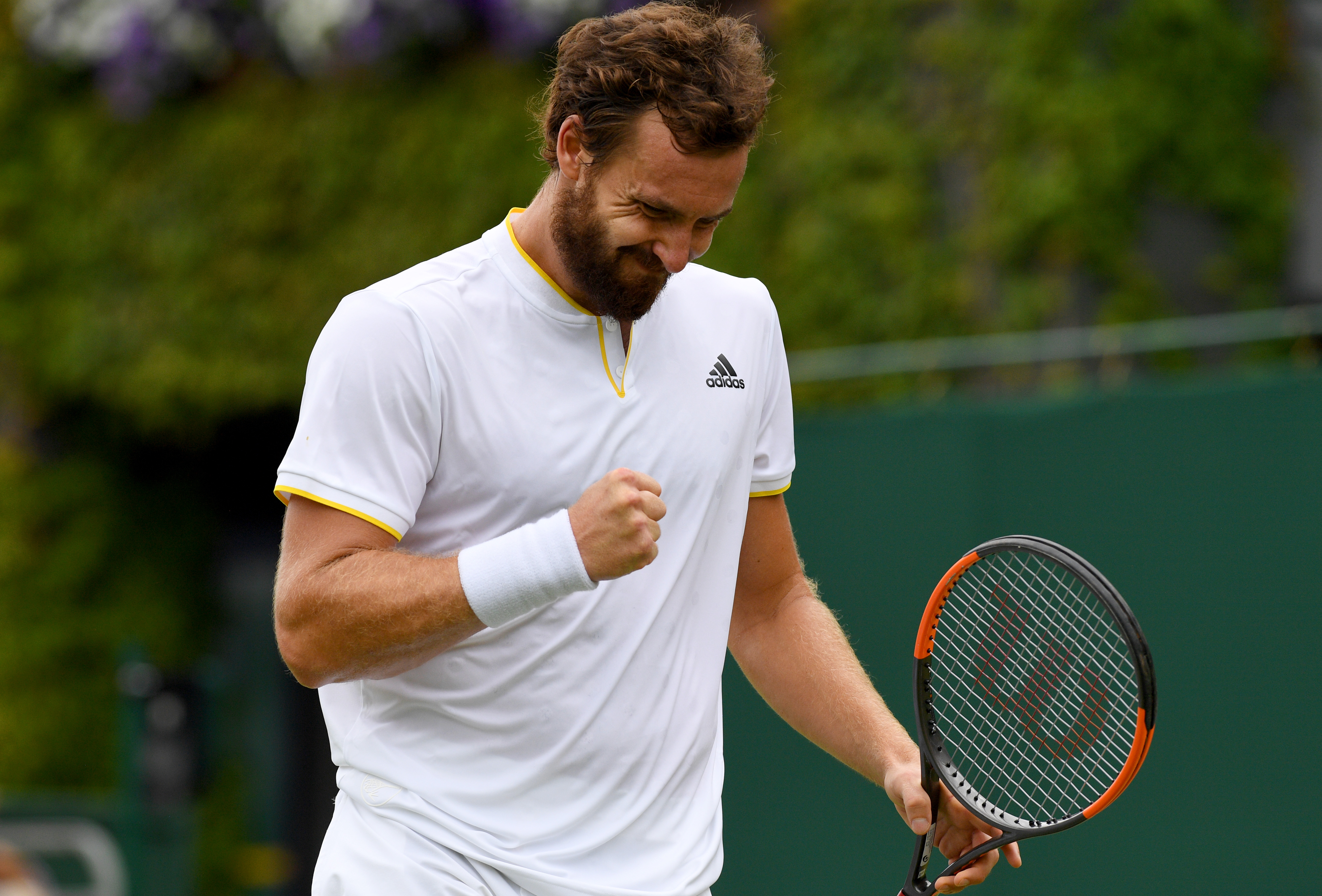 Ernests Gulbis ließ dem Argentinier Juan Martin del Potro keine Chance.