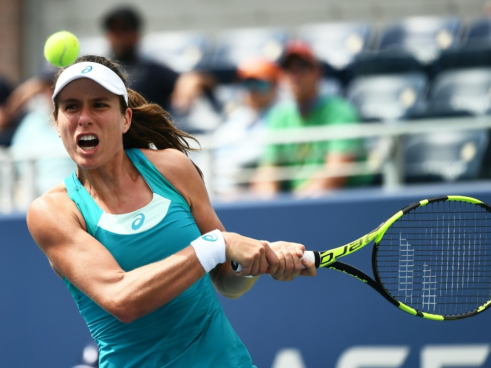 Johanna Konta scheidet in Runde eins aus