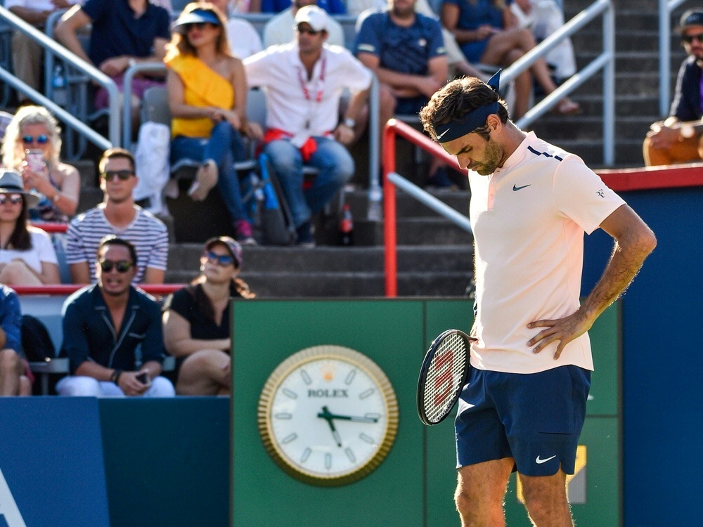 Roger Federer muss seine Teilnahme in Cincinnati absagen