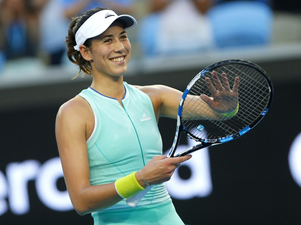 Garbine Muguruza hat gut lachen: Sieg in Cincinnati