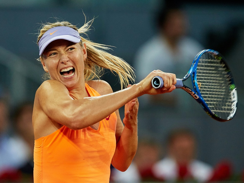 Maria Scharapowa steht im Achtelfinale von Stanford