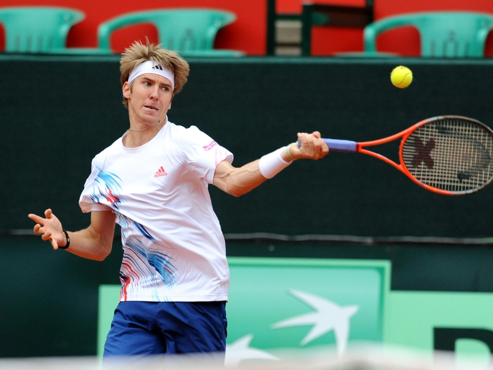 Stebe hatte während des Spiels Probleme mit der Leiste