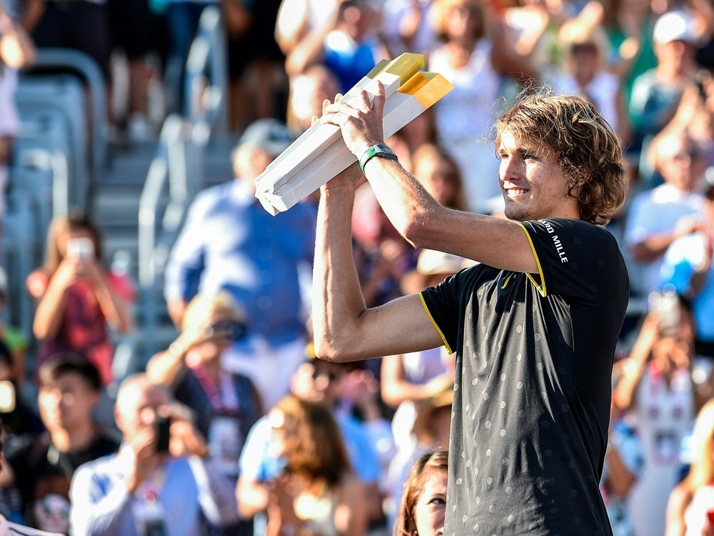 Zverev klettert auf Platz sieben der Weltrangliste