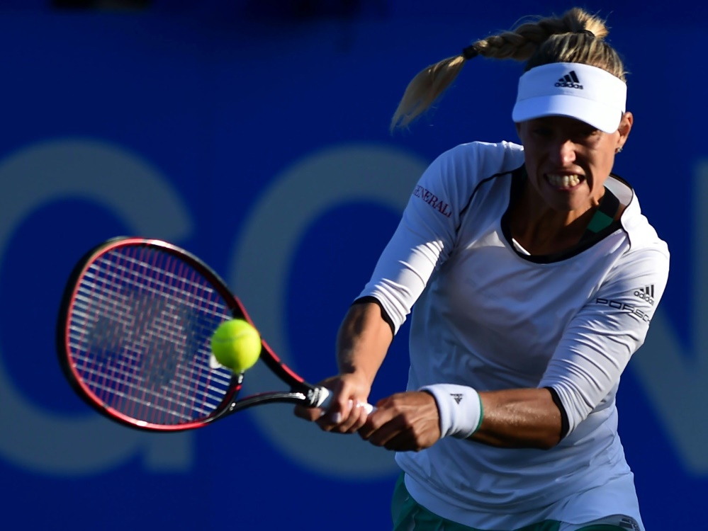 Angelique Kerber als Titelverteidigerin bei den US Open