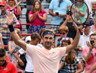 15. Sieg in Serie: Federer im Halbfinale von Montreal