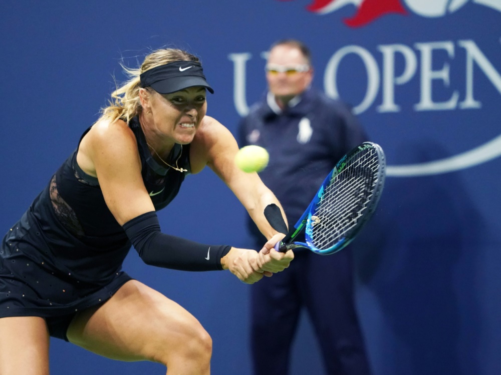 Scharapowa steht bei US Open unter den letzten 16