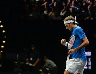 Laver Cup: Federer baut Europas Führung aus