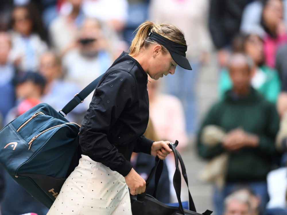 Ausgeschieden: Maria Scharapowa