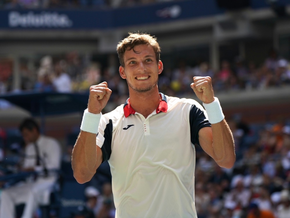 Erster Spieler im US Open Halbfinale: Carreno Busta