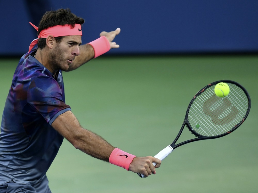 Juan Martin del Potro steht im Viertelfinale der US Open