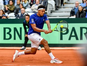 Davis Cup: Frankreich gleicht im Halbfinale gegen Serbien aus