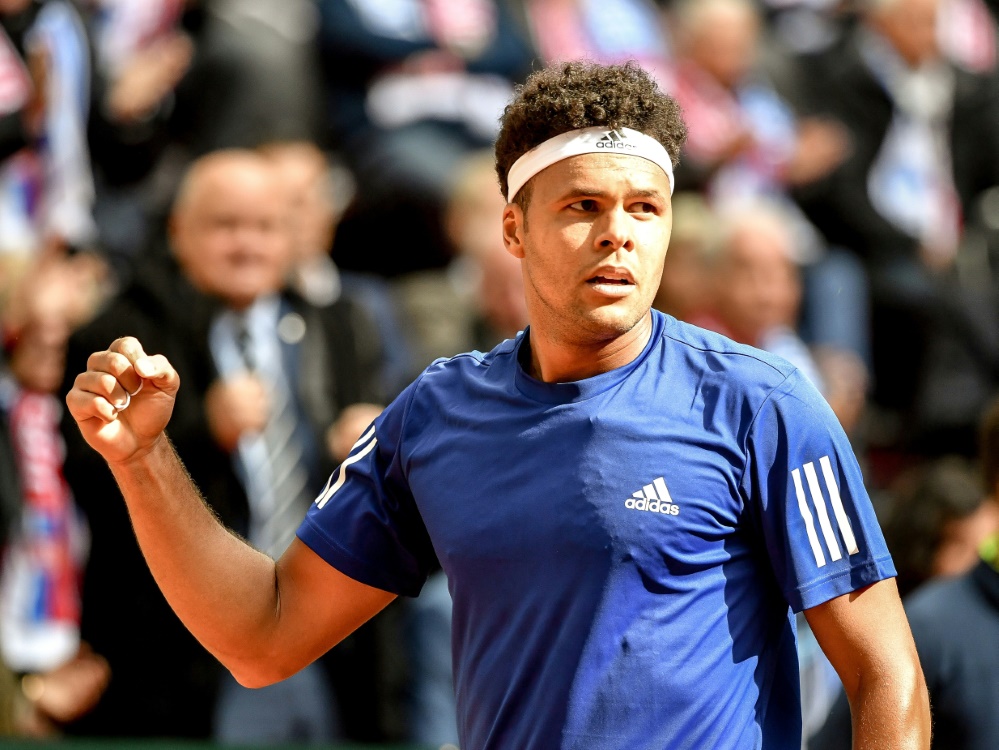 Jo-Wilfried Tsonga sichert Frankreich den Finaleinzug