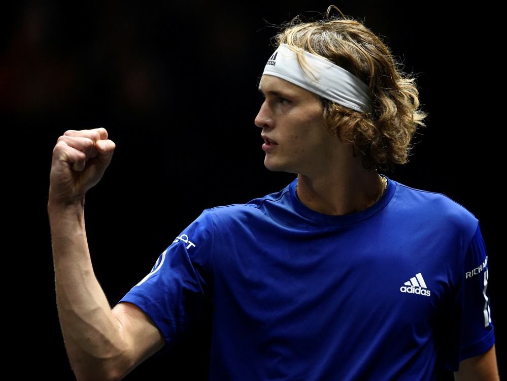 Zverev siegt ein zweites Mal beim Laver-Cup
