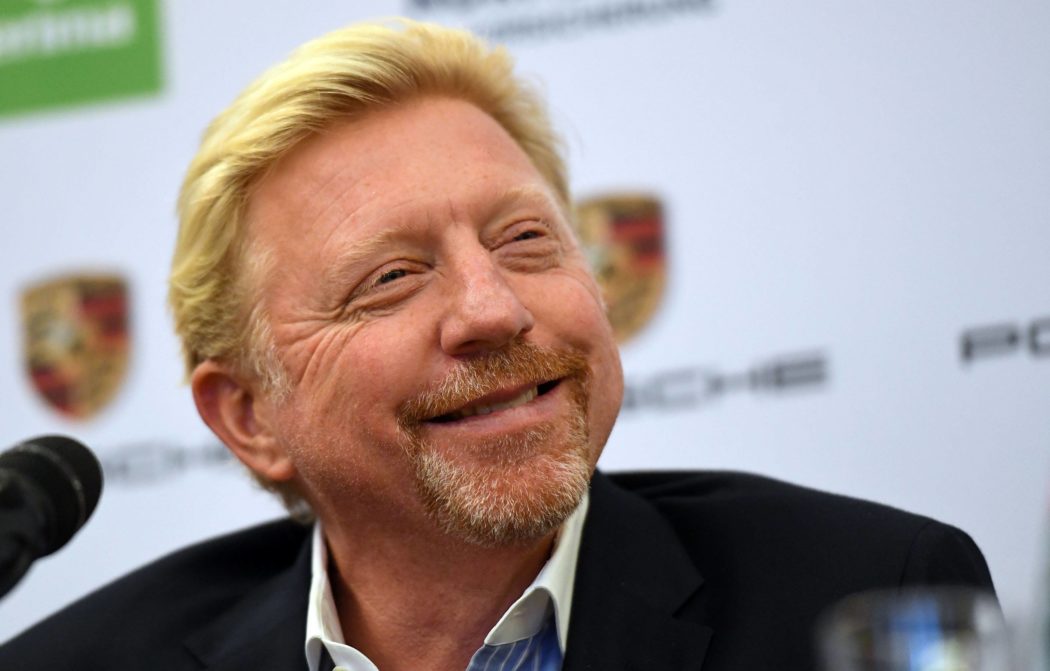 23 08 2017 xjhx Tennis Pressekonferenz mit Boris Becker und Barbara Rittner emspor v l Boris B