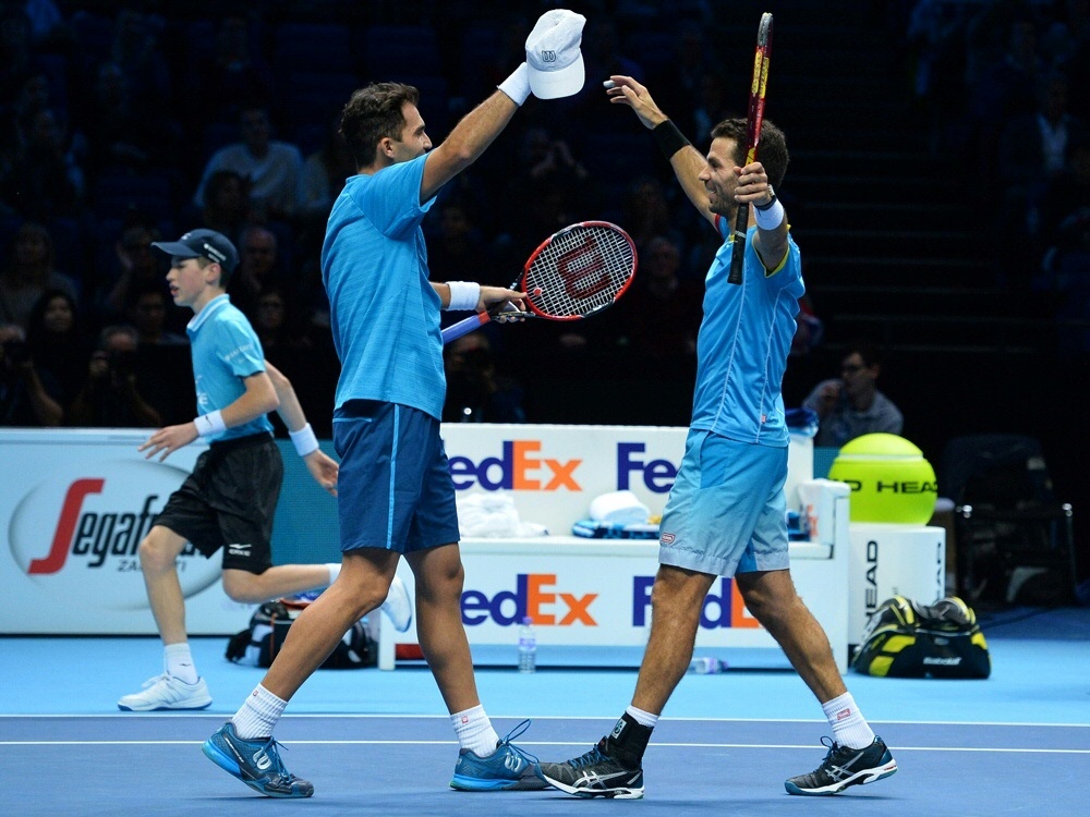Jean-Julien Rojer (r.) und Horia Tecau gewinnen Finale