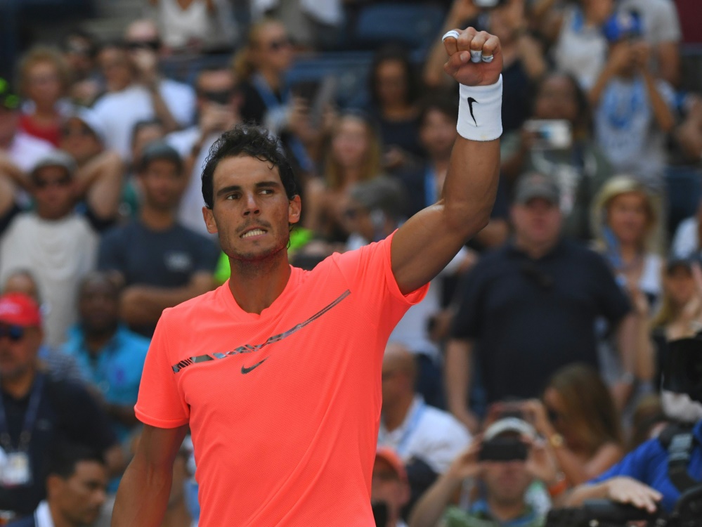 Nach über 100 Minuten besiegt Nadal Dolgopolow
