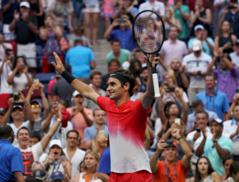 US Open: Kohlschreiber glatt, Federer wieder in 5