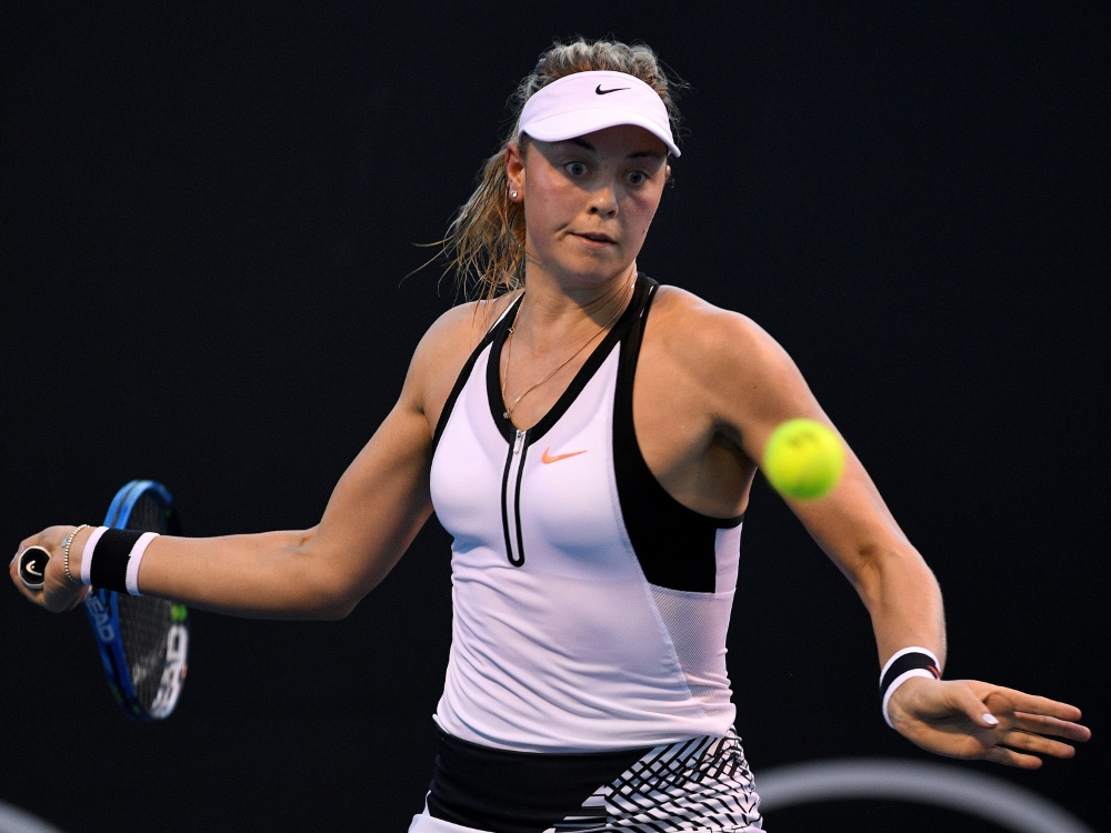 Carina Witthöft steht im Achtelfinale von Linz
