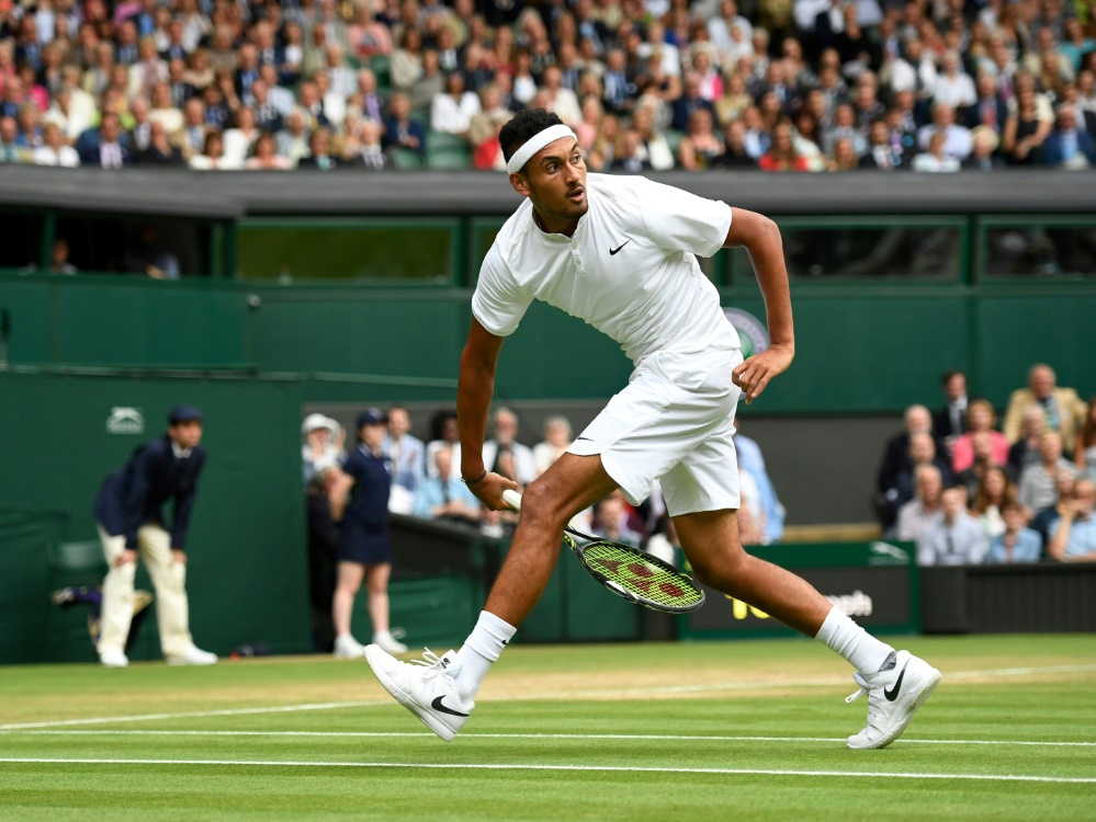 Nick Kyrgios nimmt am Rasenturnier in Stuttgart teil