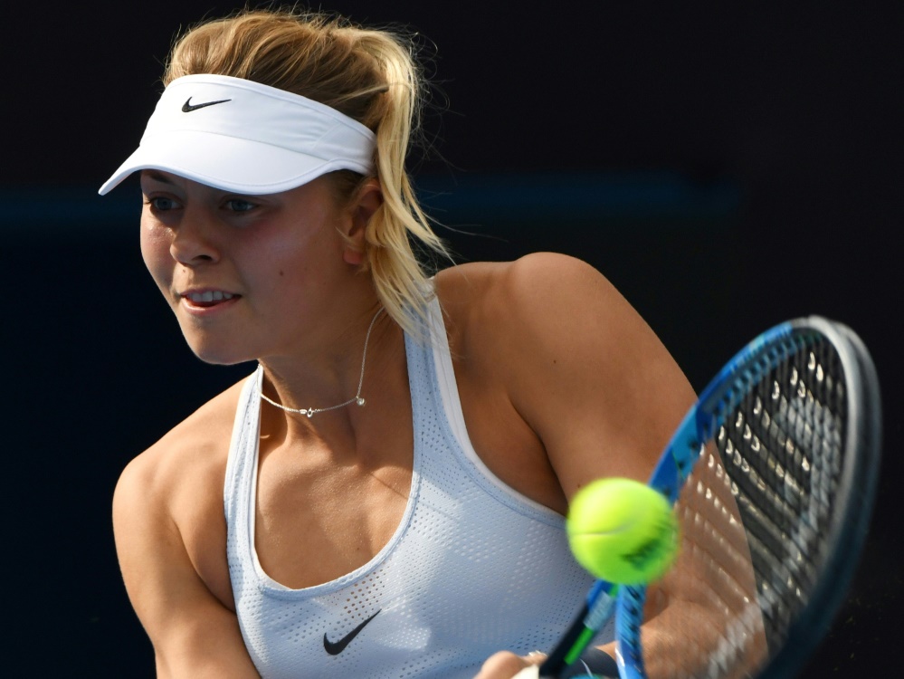 Carina Witthöft steht in ihrem ersten WTA-Endspiel