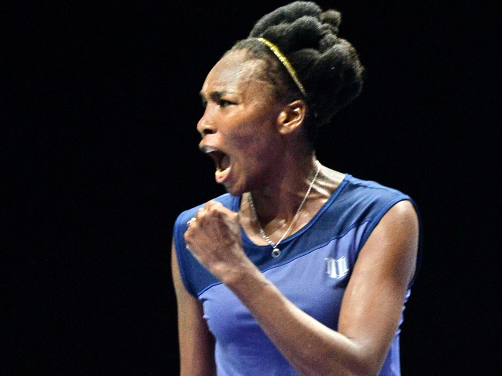 Venus Williams steht in der K.o.-Runde