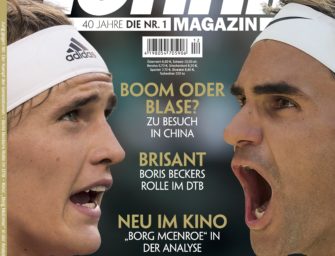 tennis magazin 11-12/2017: Alt vs. Jung – der spannende Kampf der Generationen