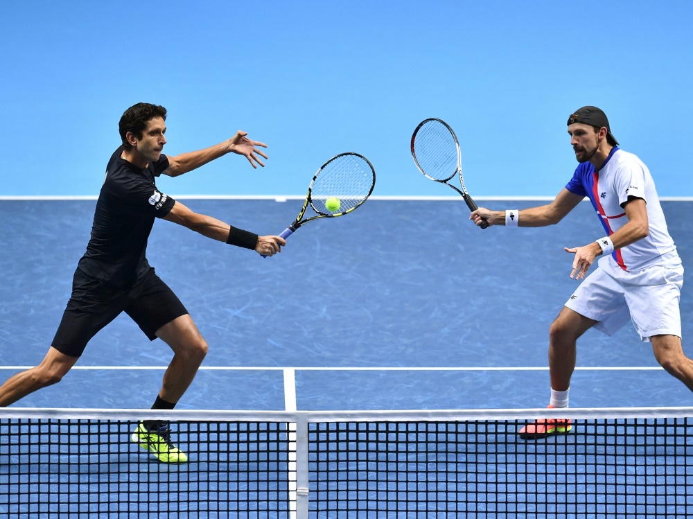 ATP-Finale: (v.l.) Doppel Melo/Kubot im Halbfinale