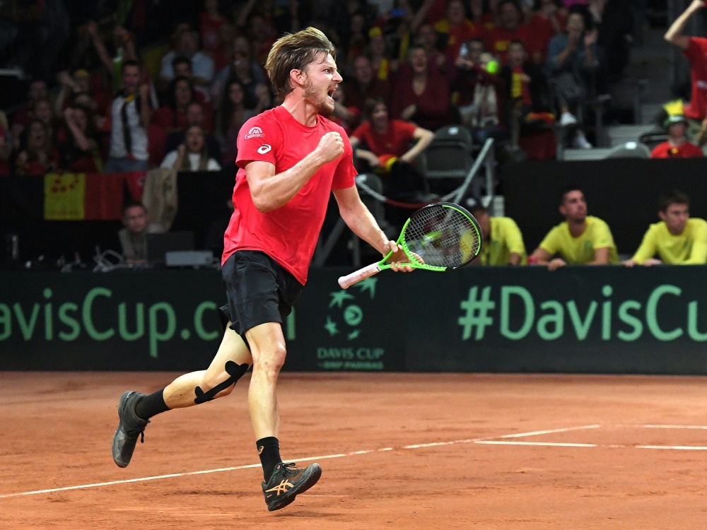 Belgien will mit Goffin den ersten Davis-Cup-Titel holen