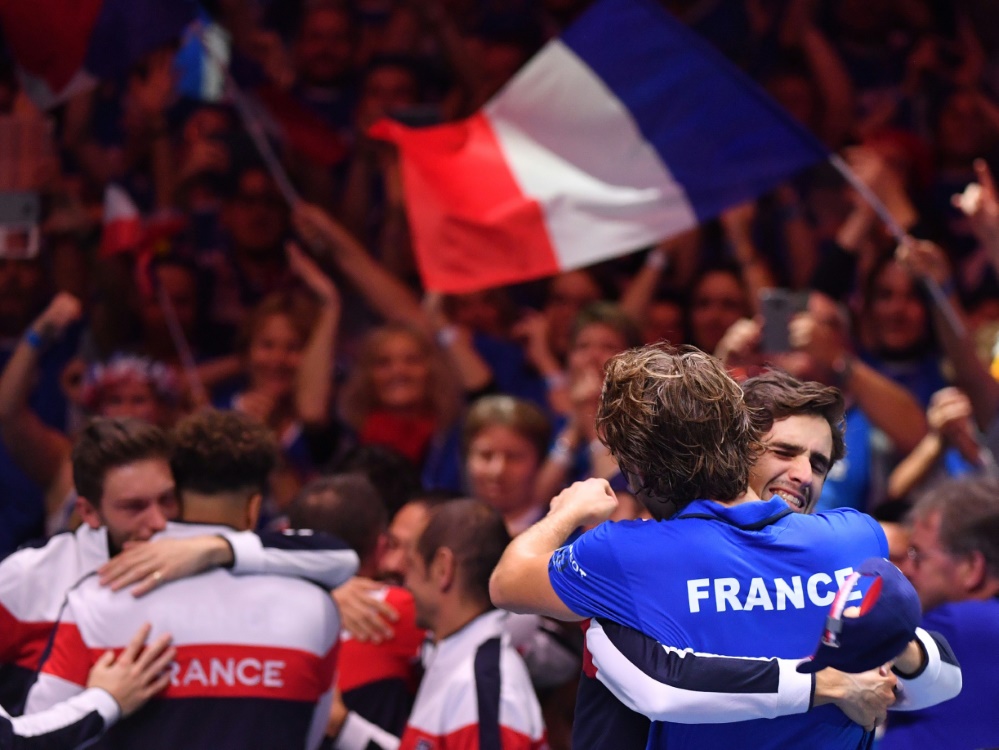 Davis Cup: Zehnter Titel für Frankreich