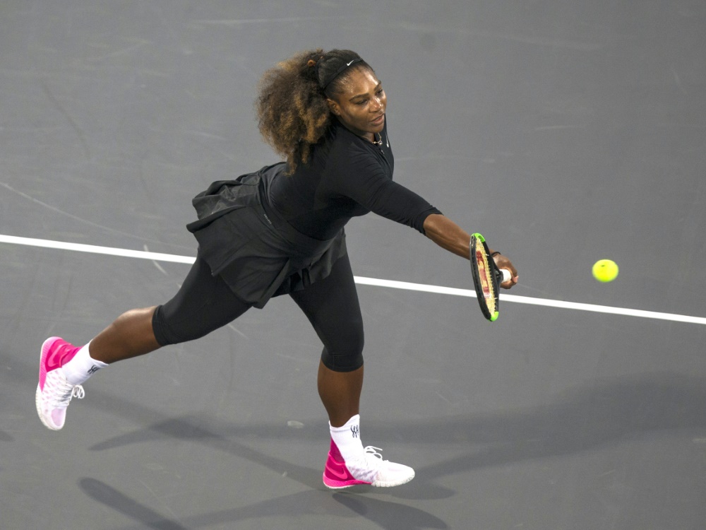 Serena Williams hat ihr Comeback fest im Blick
