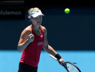 Dritter Sieg im dritten Match: Kerber immer besser in Form