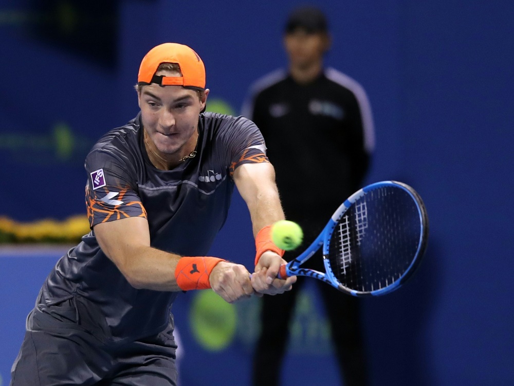 Scheitert an Roger Federer: Jan-Lennard Struff