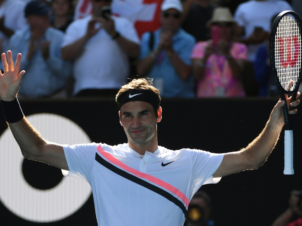 Federer trifft im Viertelfinale auf Tomas Berdych