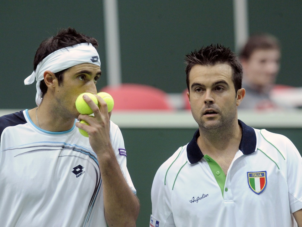 Starace (l.) und Bracciali fordern eine Entschädigung