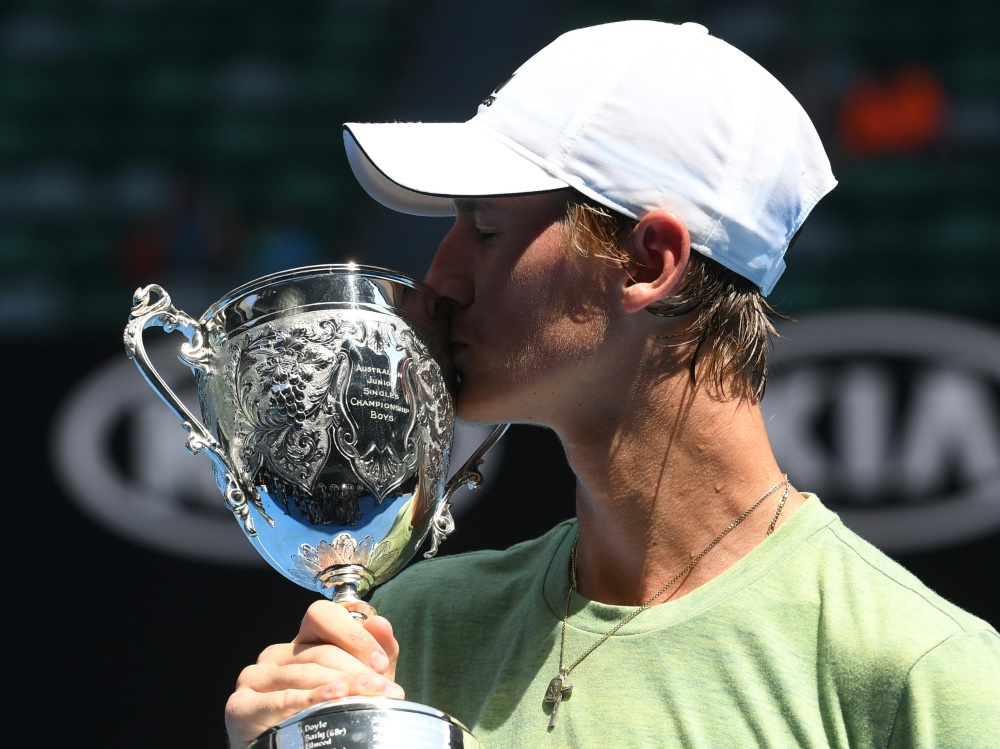 Sebastian Korda gewann den Juniorentitel in Melbourne