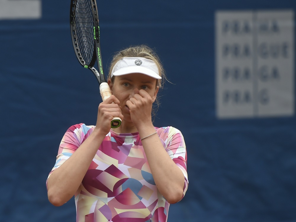 Früh gescheitert: Mona Barthel in St. Petersburg