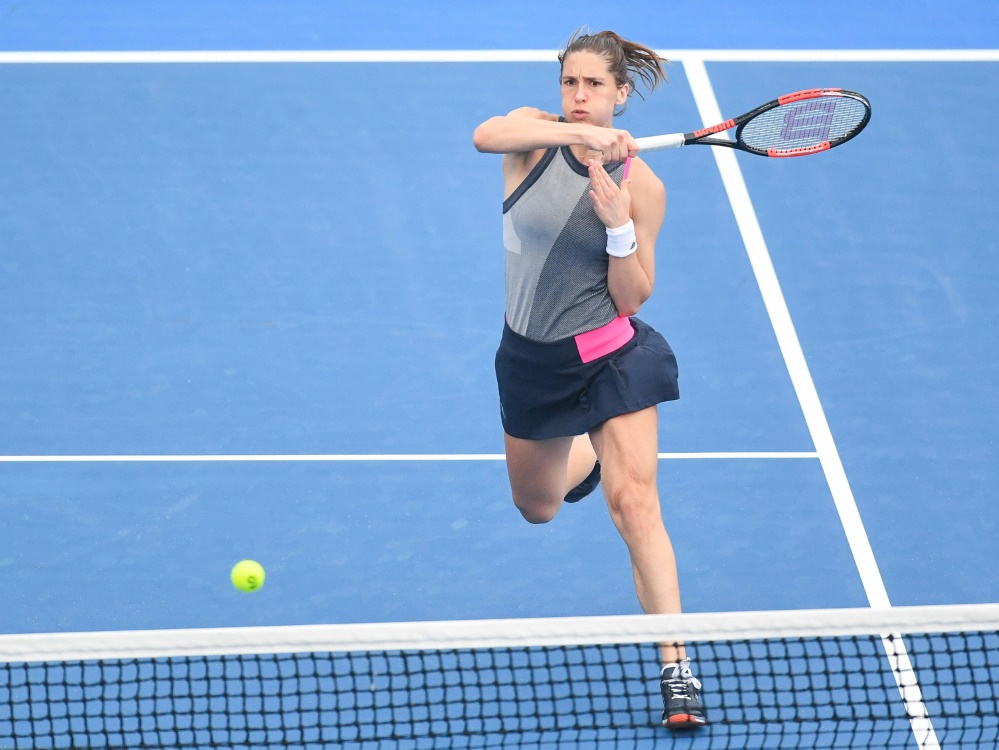 Andrea Petkovic rang Petra Kvitova nieder