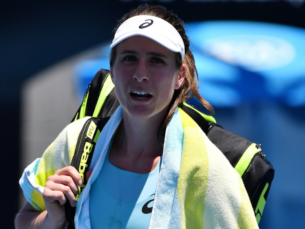 Johanna Konta verliert als 14. gesetzte Spielerin