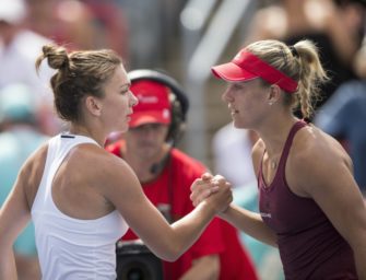 Kerber Favoritin im Halbfinale gegen Halep