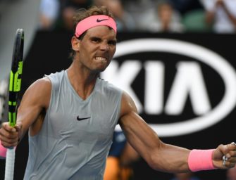 Nadal zieht ins Viertelfinale von Melbourne ein
