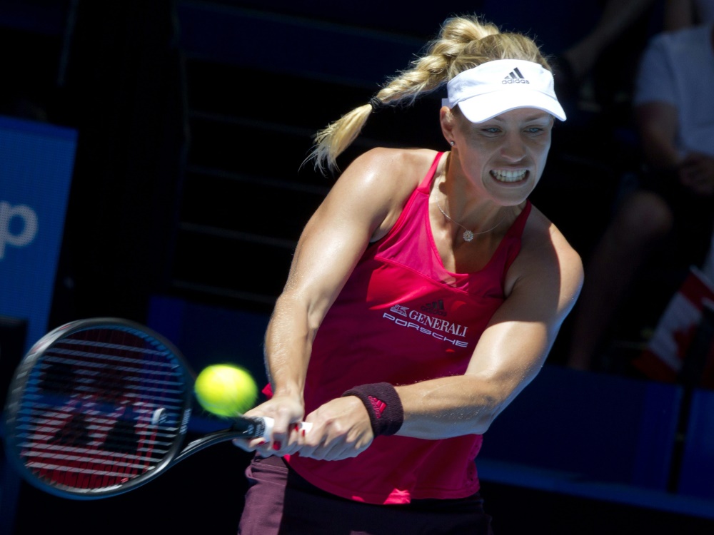 Kerber glänzte in ihrem Einzel gegen Bouchard