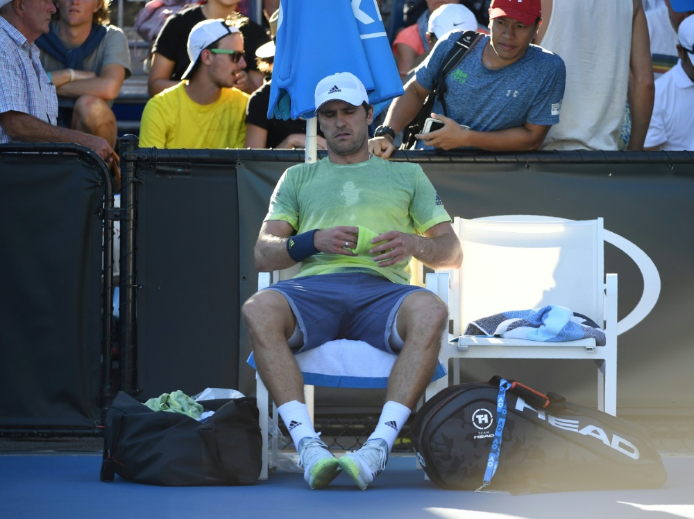 Mischa Zverev gibt in der ersten Runde auf