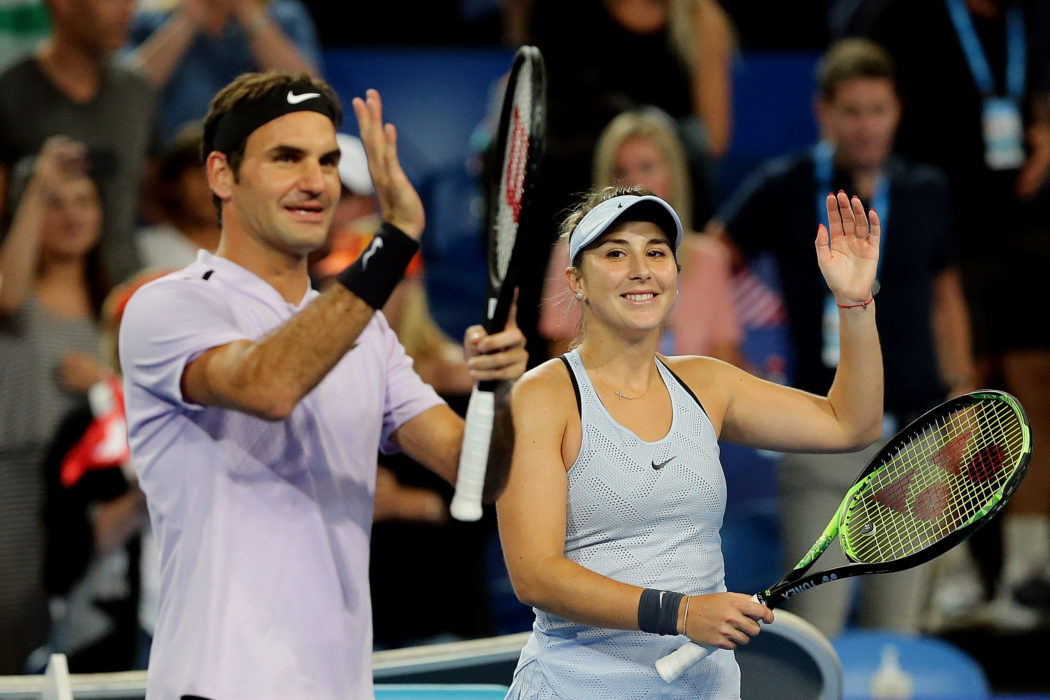 Roger Federer, Belinda Bencic – Hopman Cup 2018