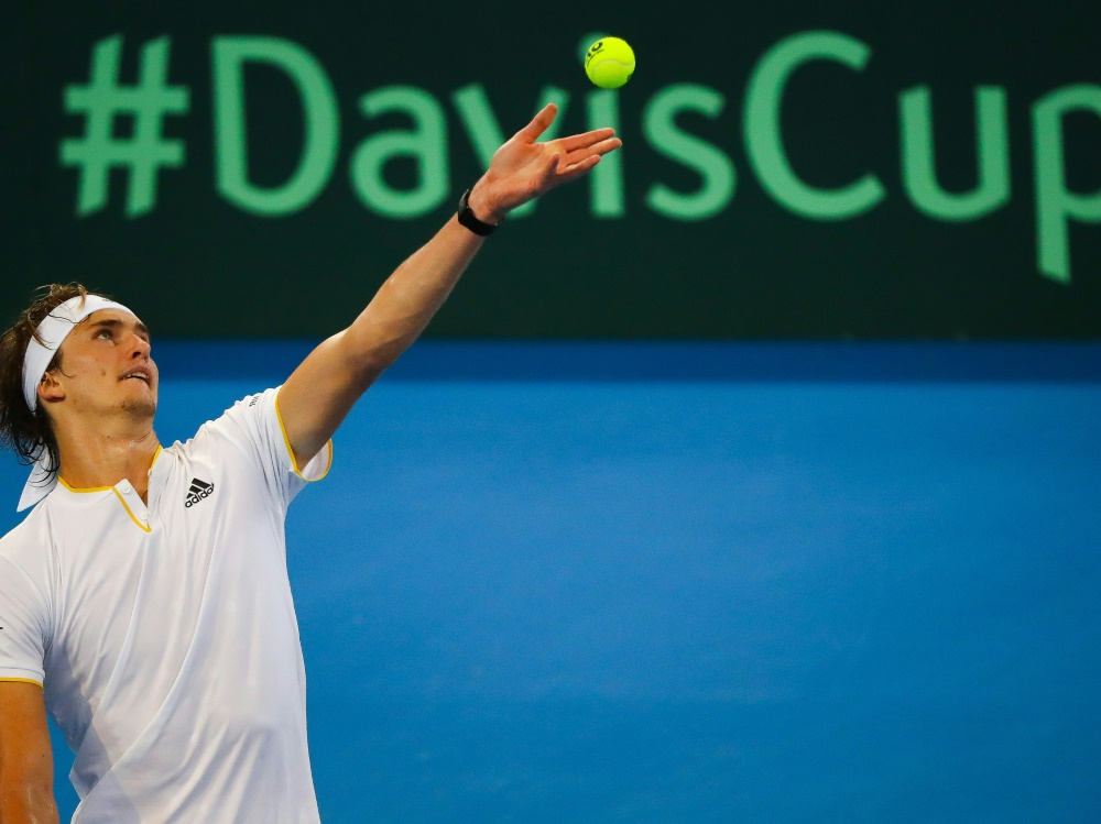 Zverev holt den entscheidenden Punkt gegen Australien
