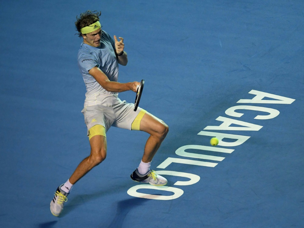 In Acapulco im Achtelfinale: Alexander Zverev