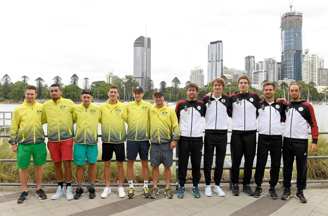 Official Draw: Davis Cup World Group First Round – Australia v Germany