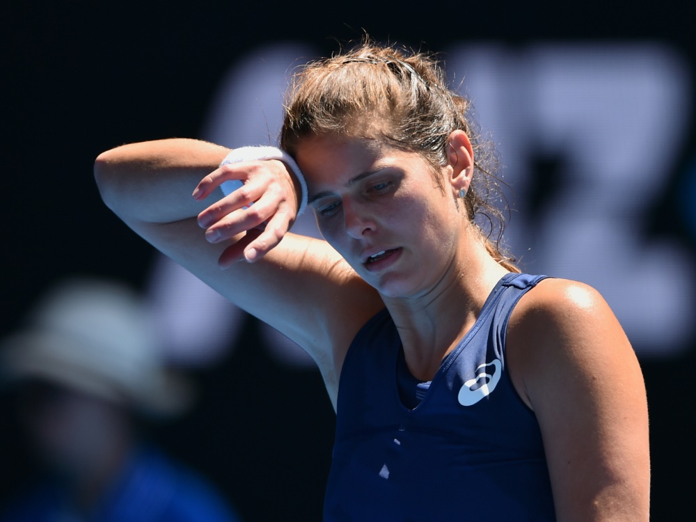 Julia Görges hat den Sprung unter die Top Ten verpasst