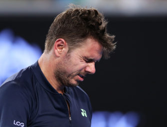 Wieder Knieprobleme: Wawrinka gibt verletzt auf