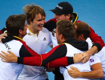 Davis-Cup-Team in Bestbesetzung gegen Spanien