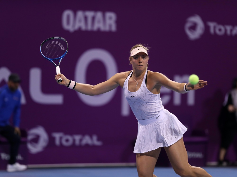 Witthöft übersteht erste Runde beim WTA-Turnier